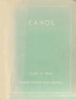 Berrien Springs High School 1932 yearbook cover photo