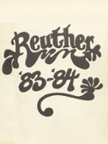 Reuther High School 1984 yearbook cover photo