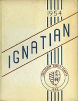 St. Ignatius College Preparatory School 1954 yearbook cover photo