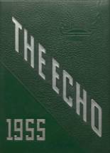 Enfield High School 1955 yearbook cover photo