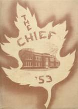 Council Grove High School 1953 yearbook cover photo