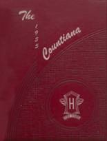 Henderson County High School 1955 yearbook cover photo