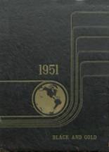 Century High School 1951 yearbook cover photo