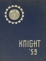Desales Catholic School 1959 yearbook cover photo