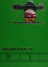 Pasadena High School 1975 yearbook cover photo