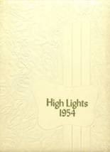 1954 Flowing Wells High School Yearbook from Tucson, Arizona cover image