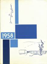 Linton High School 1958 yearbook cover photo