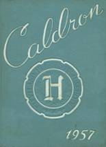 Cleveland Heights High School 1957 yearbook cover photo