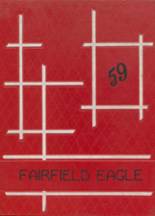 Fairfield High School 1959 yearbook cover photo