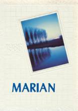 Marian Catholic High School 1986 yearbook cover photo