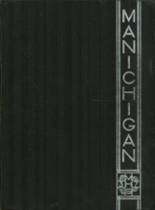 Manistee High School 1937 yearbook cover photo