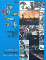 Horizon High School 1997 yearbook cover photo