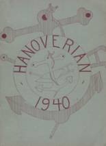 Hanover High School 1940 yearbook cover photo