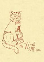 Ashland High School 1946 yearbook cover photo