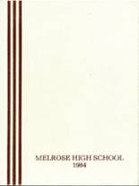 Melrose High School 1984 yearbook cover photo