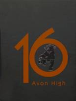 Avon High School 2016 yearbook cover photo