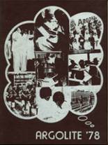Argo Community High School 1978 yearbook cover photo