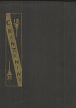 Corvallis High School 1931 yearbook cover photo