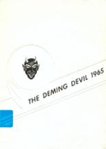 Deming High School 1965 yearbook cover photo