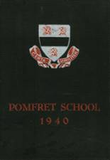 Pomfret School 1940 yearbook cover photo