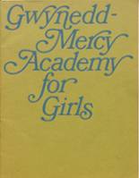 Gwynedd Mercy Academy High School 1968 yearbook cover photo