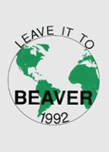 Beaver High School 1992 yearbook cover photo