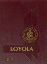 Loyola High School 1974 yearbook cover photo