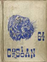 Corsicana High School 1964 yearbook cover photo