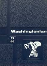 Washington High School 1966 yearbook cover photo