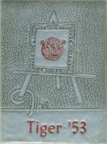 Troup High School 1953 yearbook cover photo