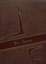 Cape Charles High School 1957 yearbook cover photo