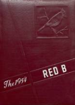 Brodhead High School 1954 yearbook cover photo