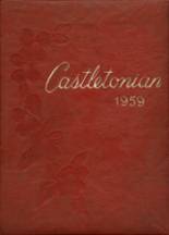 Castlewood High School 1959 yearbook cover photo