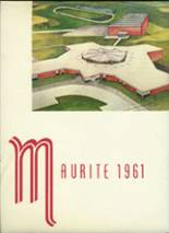 1961 Maur Hill Preparatory Yearbook from Atchison, Kansas cover image