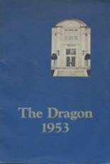 McClain High School 1953 yearbook cover photo