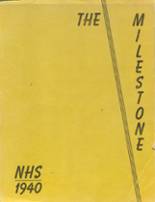 Norfolk High School 1940 yearbook cover photo
