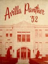 Avilla High School 1952 yearbook cover photo