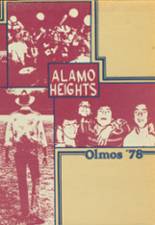 Alamo Heights High School 1978 yearbook cover photo
