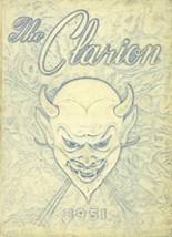 Danville High School 1951 yearbook cover photo