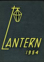 Eastern High School 1954 yearbook cover photo