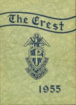 1955 St. John's High School Yearbook from Delphos, Ohio cover image