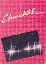 Churchill High School 1983 yearbook cover photo