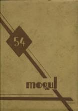 Fremont High School 1954 yearbook cover photo