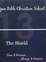 2013 Open Bible Christian High School Yearbook from Valdosta, Georgia cover image