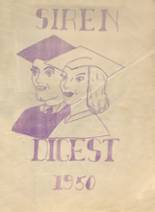 1950 St. Regis Falls High School Yearbook from St. regis falls, New York cover image