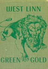 West Linn High School 1957 yearbook cover photo