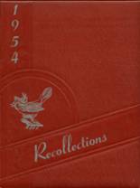 1954 Michigan Center High School Yearbook from Michigan center, Michigan cover image