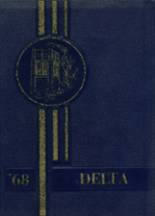 Triton High School 1968 yearbook cover photo