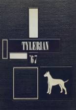 Tyler High School 1967 yearbook cover photo