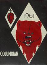 1961 Columbia High School Yearbook from White salmon, Washington cover image